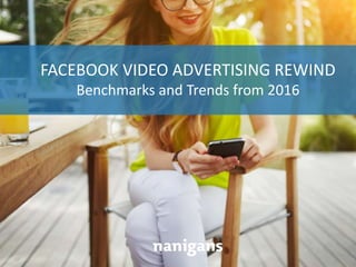 Advertising Automation Software
FACEBOOK VIDEO ADVERTISING REWIND
Benchmarks and Trends from 2016
 