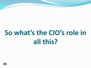   Special GuestKristin BurnhamCIO.com Web 2.0 Advisor Kristin writes on consumer technologies, social media and Web 2.0, including Facebook, Twitter, LinkedIn and Google for CIO.com at International Data Group (IDG).You can follow Kristin on:CIO.com