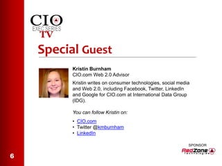     Kristin Burnham, CIO.com Web 2.0 Advisor