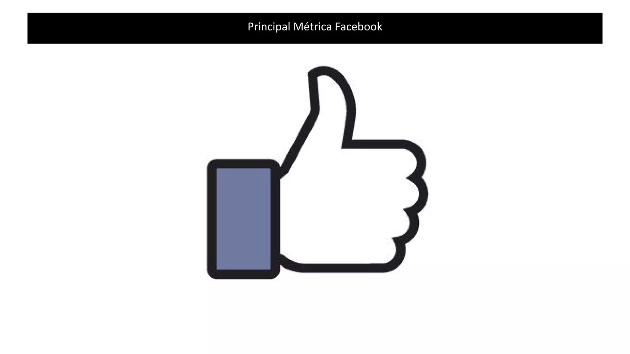 Principal Métrica Facebook