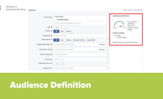 86 
#Portent U 
Facebook Ads Now 
Understand your audience size 
 