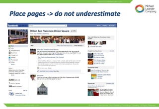 Place pages -> do not underestimate
 