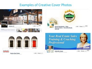 Examples of Creative Cover Photos
 
