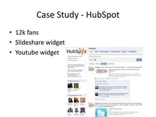 Case Study - HubSpot12k fansݺߣshare widgetYoutube widget