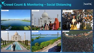 Crowd Count & Monitoring – Social Distancing
 