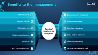 Benefits to the management
 