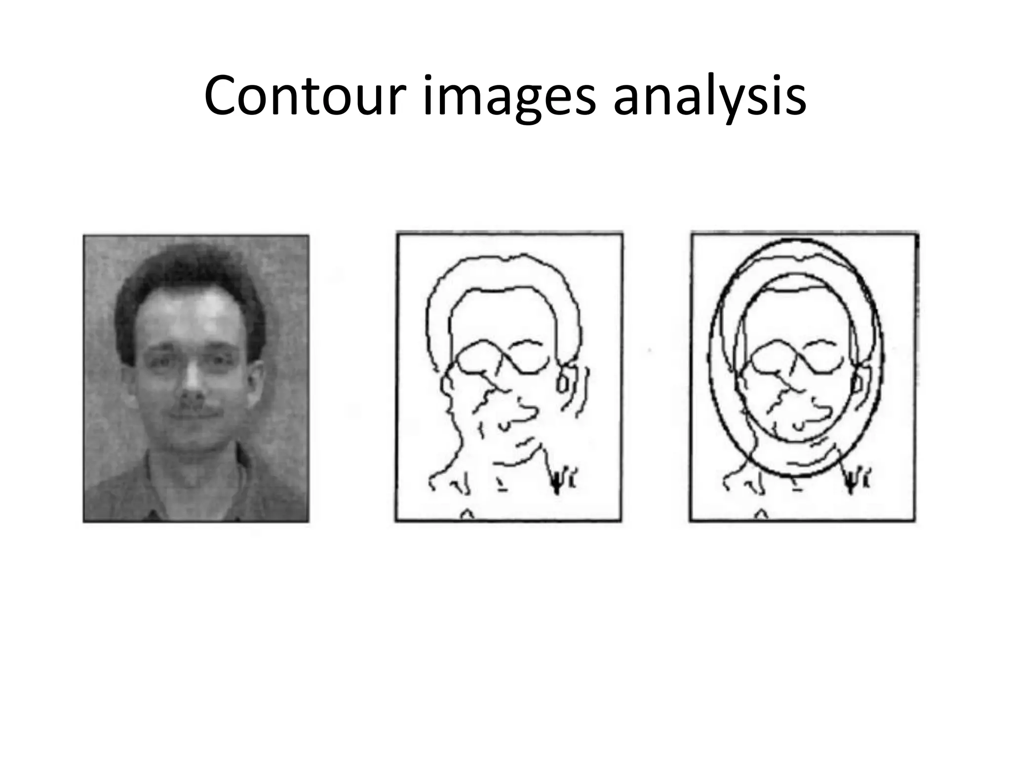Contour images analysis