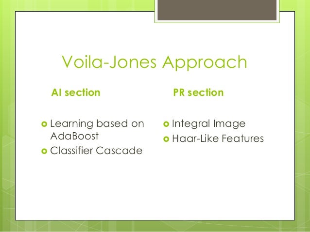 viola jones face detection algorithm pdf