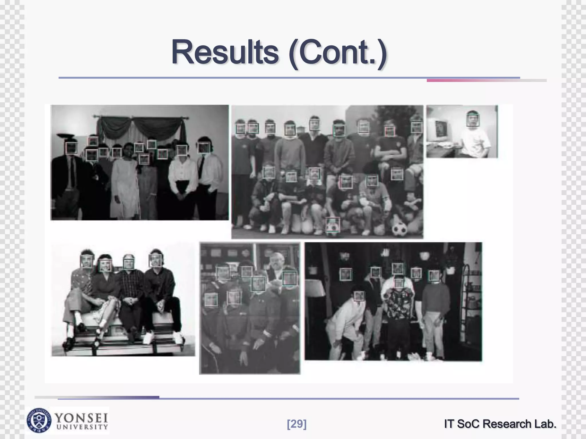 Results (Cont.)

[29]

IT SoC Research Lab.

 