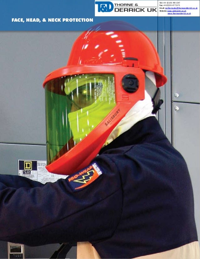 Salisbury Face, Head, & Neck Protection Salisbury Electrical Safety…