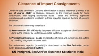 #Turant Customs : A Faceless Assessment by SN Panigrahi | PDF
