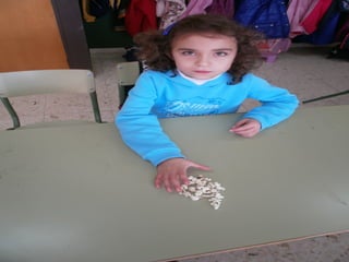 Facemos flocos de millo