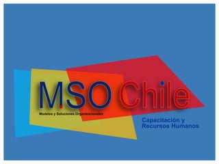 Capacitación y Recursos Humanos  Modelos y Soluciones Organizacionales 