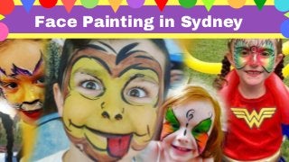 Face Painting in Sydney
 