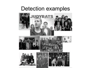 Detection examples
 