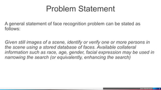 Face recognition svm+pca | PPTX