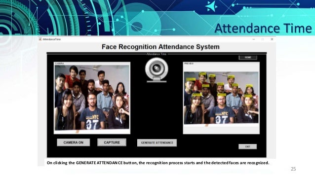 Face recognition attendance system