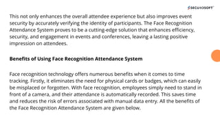 Face Recognition Attendance System – The Future of Attendance | PDF