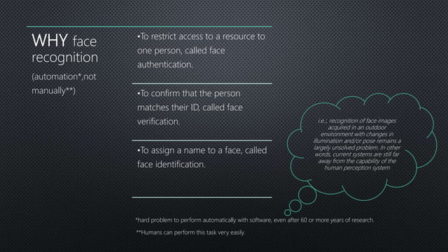 Deep learning on face recognition (use case, development and risk ...