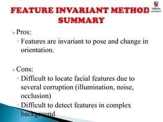 The first step for any automatic face recognition system system.