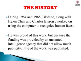 Biometrics : Skin Texture Analysis.