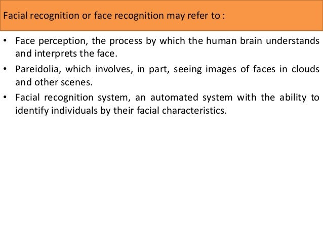 Face recognition phd thesis