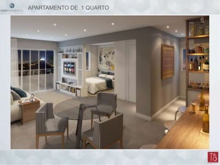 APARTAMENTO DE 1 QUARTO
 