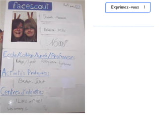 Exprimez-vous  ! 