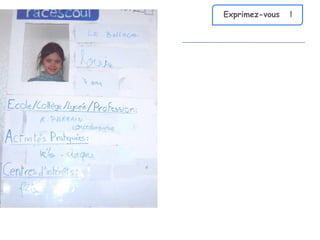 Exprimez-vous  ! 
