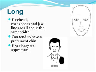 Long Cheeks Face shapes | PPT