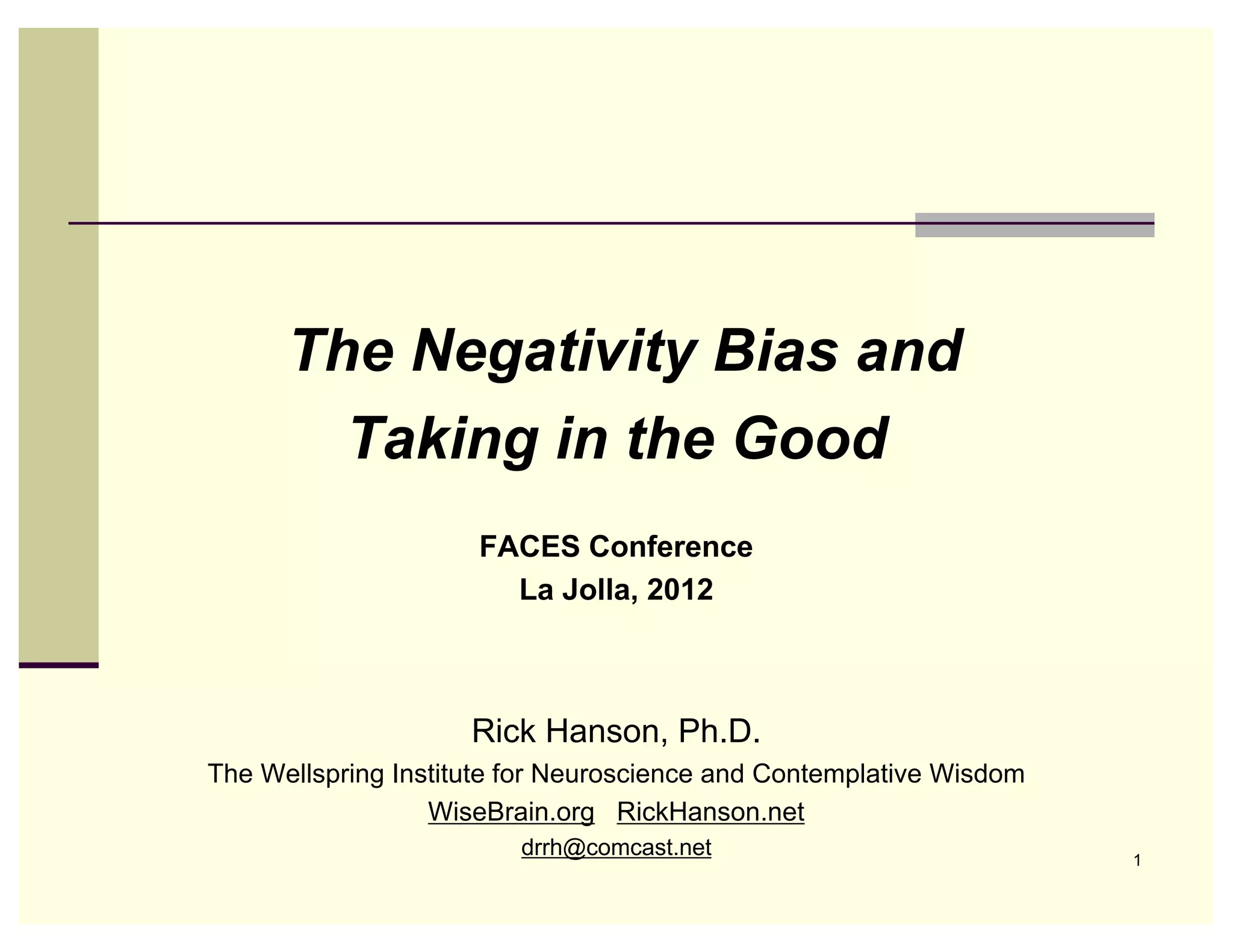 Neckativity Negativity Bias Theory: Negative Bias Definition – JKEK