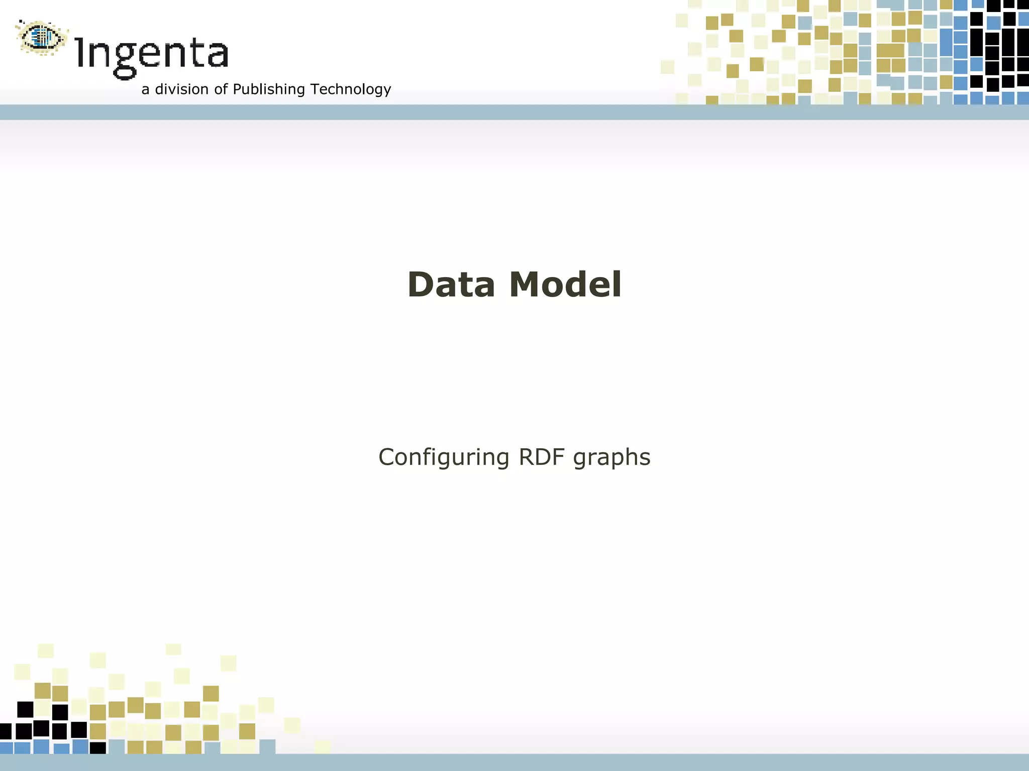 Data Model Configuring RDF graphs 