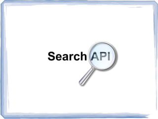 Search API
 