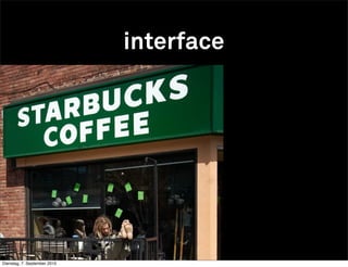 interface




Dienstag, 7. September 2010
 