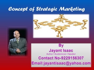 Concept of Strategic Marketing

 