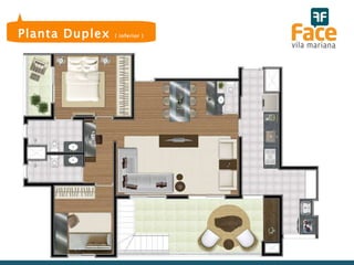 Planta Duplex  ( inferior ) 