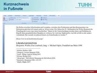 Dezember 2014 Universitätsbibliothek, Thomas Hapke 
Bibliographische Importformate 
PMID- 19592907 
PT - Journal Article 
IS - 0926-9630 (Print) 
AU - Jauhiainen A 
AU - Pulkkinen R 
TI - Problem-based learning 
JT - Studies in health PG - 572-6 
VI - 146 
DP - 2009 
MH - Education 
MH - Nursing 
@article{Jauhiainen_Pulkkinen: 2009, author = {Jauhiainen, A. and Pulkkinen, R.}, year = {2009}, title = {Problem-based learning and e-learning methods in clinical practice}, keywords = {Education; Nursing}, pages = {572--576}, volume = {146}, issn = {0926-9630}, journal = {Studies in health} } 
TY - JOUR 
SN - 0926-9630 
AU - Jauhiainen, A. 
AU - Pulkkinen, R. 
T1 - Problem-based learning 
JF - Studies in health 
SP - 572 
EP - 576 
VL - 146 
PY - 2009 
KW - Education 
KW - Nursing 
ER - 
%0 Journal Article 
%@ 0926-9630 
%A Jauhiainen, A. 
%A Pulkkinen, R. 
%T Problem-based learning 
%J Studies in health 
%P 572-576 
%V 146 
%D 2009 
%K Education 
%K Nursing 
RIS 
EndNote Tagged 
BibTeX 
Kein Standard 
• 
ris-, enw-, bib- Dateien per Doppelklick importieren 
• 
andere strukturierte Dateien mit speziellem Filter importieren 
57 
 