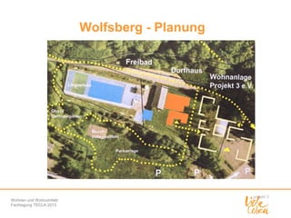 Wolfsberg - Planung

Wohnen und Wohnumfeld
Fachtagung TECLA 2013

 