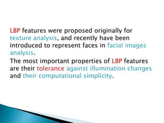 Facial expression recognition based on local binary patterns final | PPTX