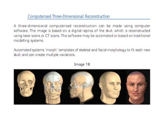 forensic facial reconstruction | PPT