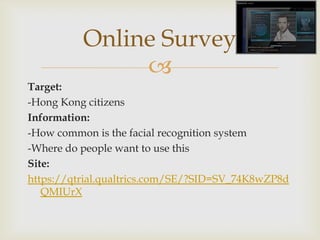 Facial recognition powerpoint