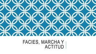 FACIES, MARCHA Y
ACTITUD
 