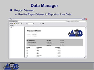 Data Manager Report Viewer Use the Report Viewer to Report on Live Data 