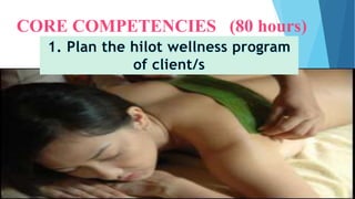 CORE COMPETENCIES (80 hours)
 