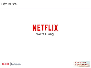 Facilitation 
We’re Hiring. 
