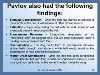 Extinction Conditioning Dogs Facilitating learning-2013 | PDF
