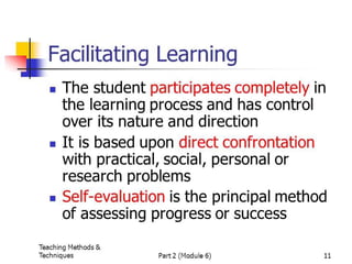 Facilitating-Learning important files about this subject | PPTX