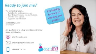 Facilitating in the Virtual Classroom Course | PDF
