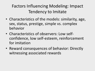 Facilitating learning a metacognitive process