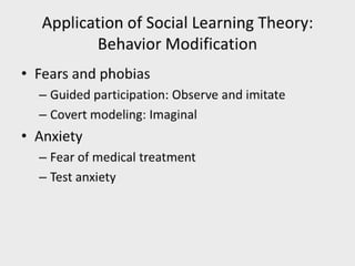 Facilitating learning a metacognitive process